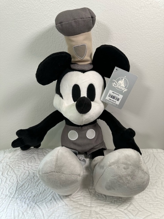 Disney Other - DISNEY STORE Plush MICKEY Mouse STEAMBOAT WILLIE 20" NWT